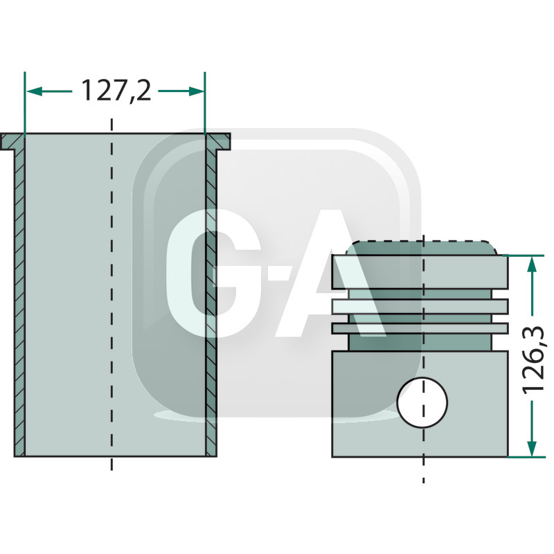Kit cylindree complet Eicher